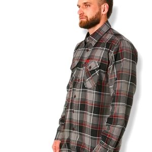 DIXXON OG Boneless Heritage Flannel Grey, Red